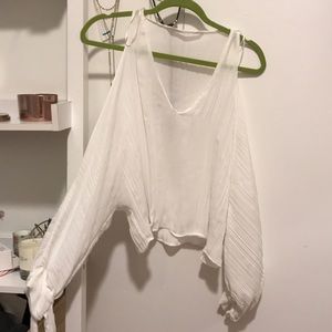 Zara Open Shoulder Top